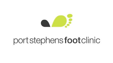 Logo for Port Stephens Foot Clinic.